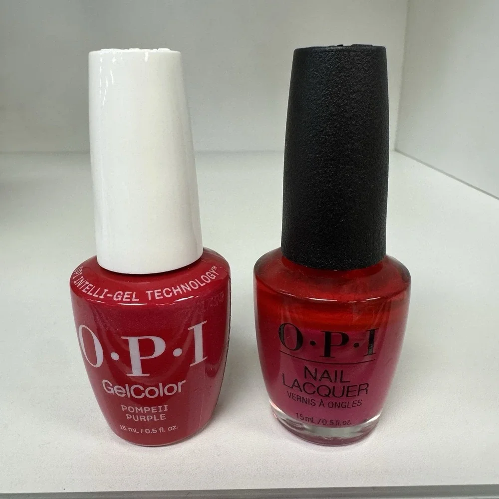 OPI GELCOLOR + Duo MATCHING GEL POLISH POMPEII PURPLE (GC C09 / NL C09)